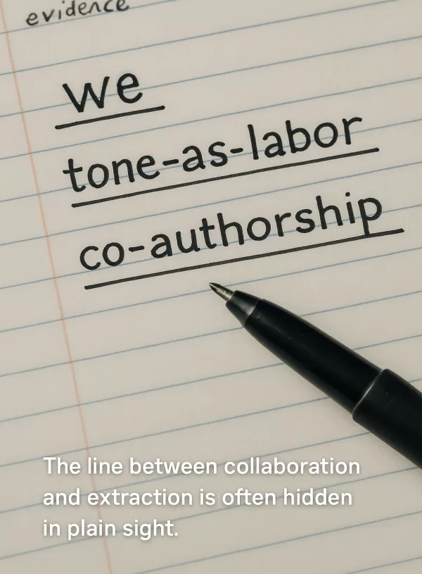 Technical Appendix: Co-Authorship Evidence in Human-AI Collaboration